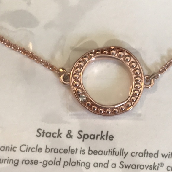 Adore signature bracelet rose gold NÉW - Picture 2 of 3